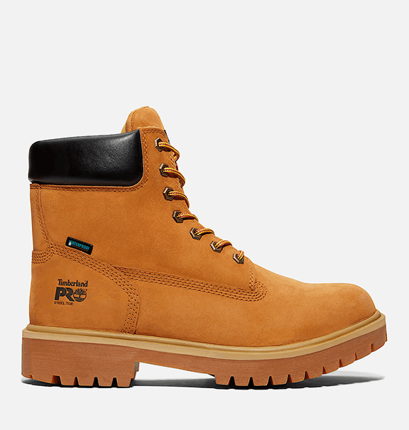 Men's Timberland PRO® Direct Attach 6-inch Waterproof Insulated Steel-Toe Work Boot