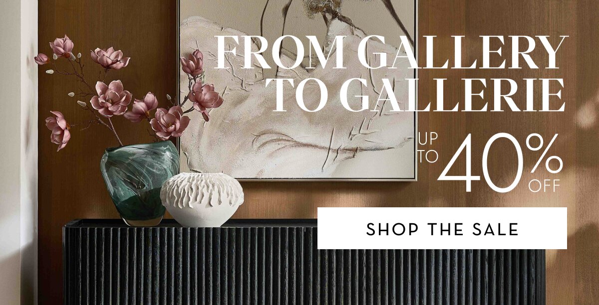 Up to 40% off, shop the sale