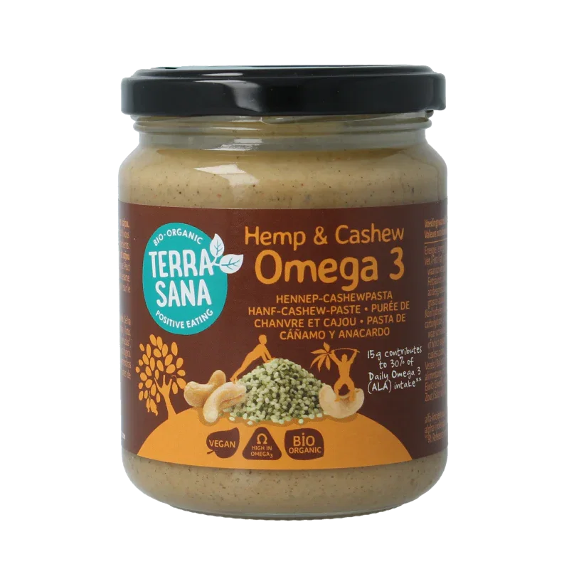 Image of Terrasana Omega 3 hennep cashewpasta