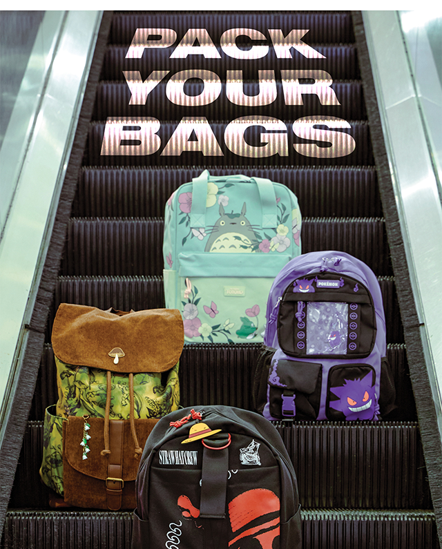 Pack your bags. Back to School 2026. Shop Backpacks and Bags