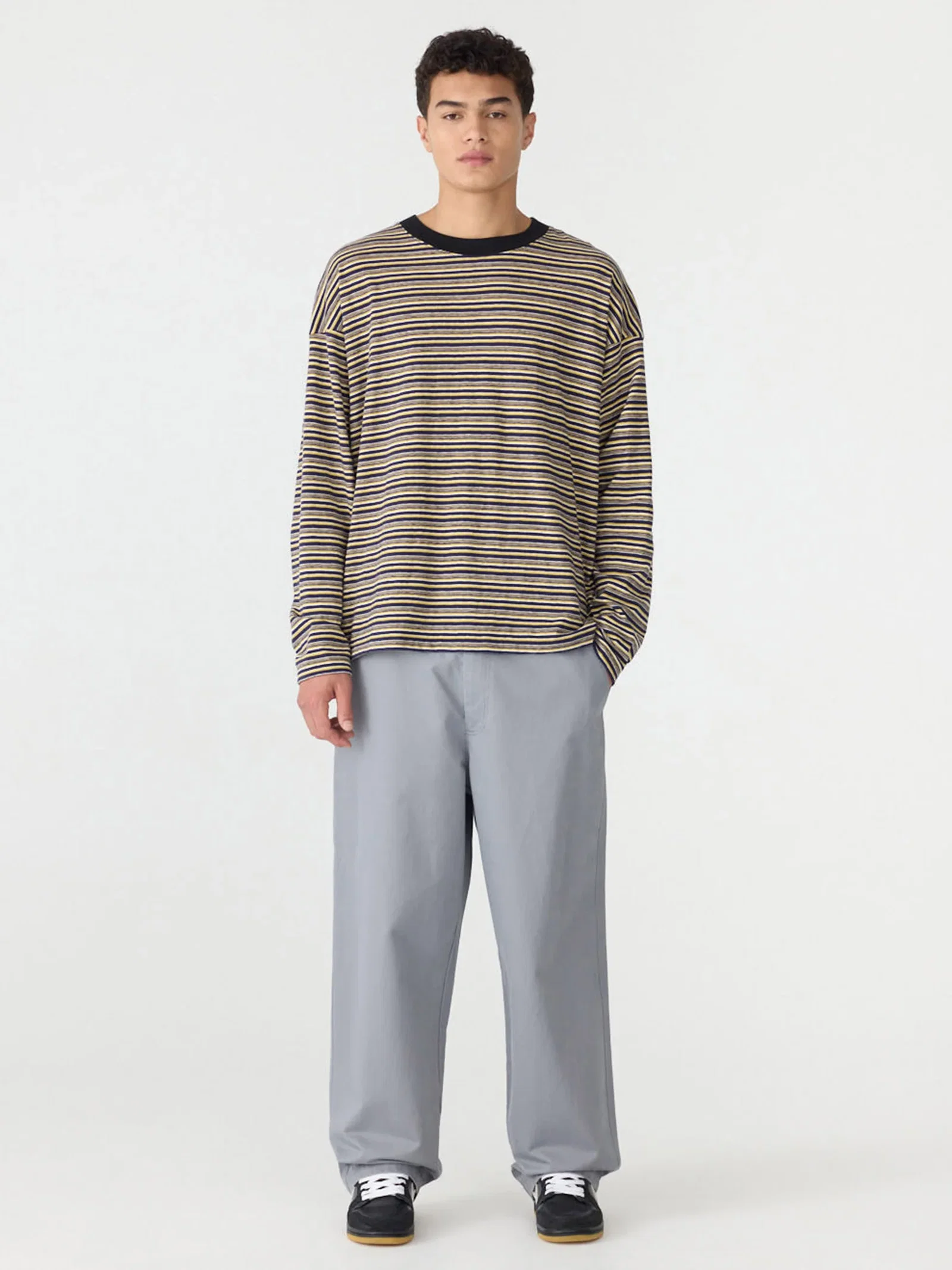 Image of Stripe Long Sleeve T-Shirt