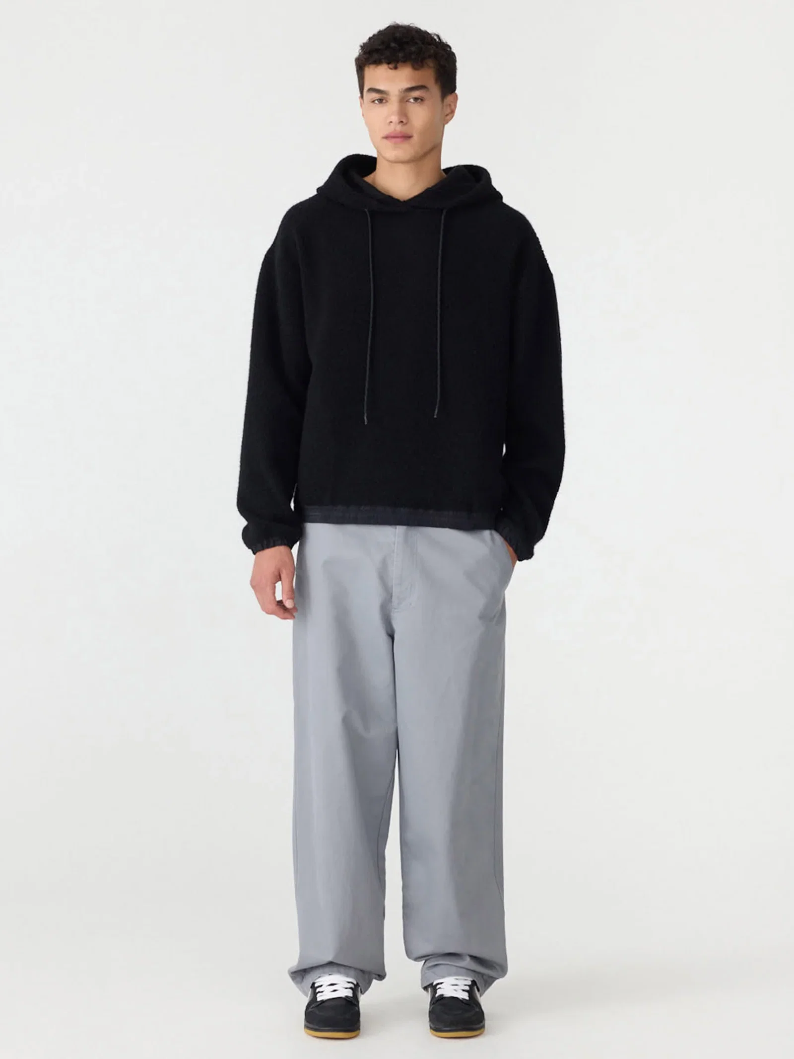 Image of Universal Boiled Wool Hoodie