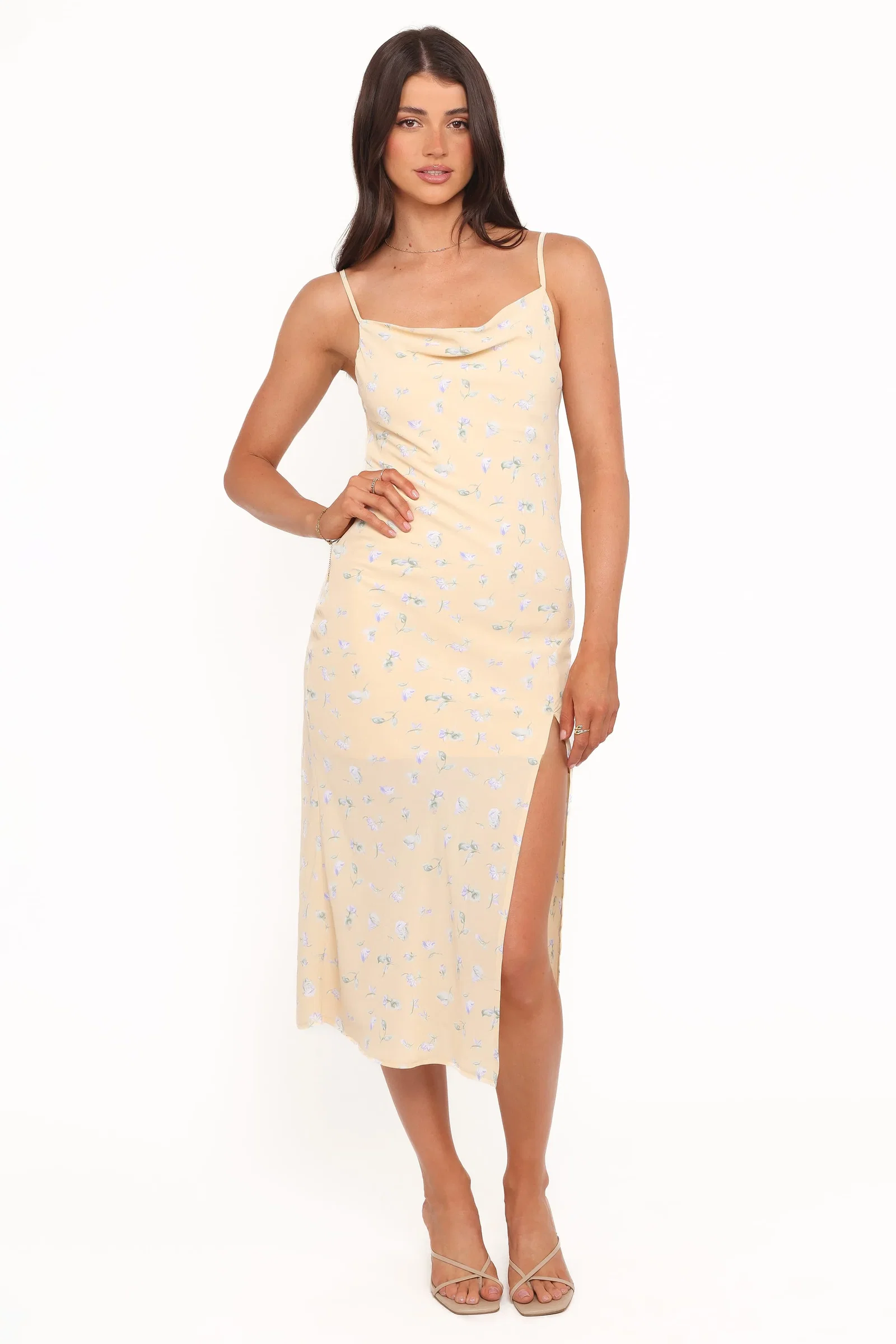 Image of Yelena Dress - Yellow Floral