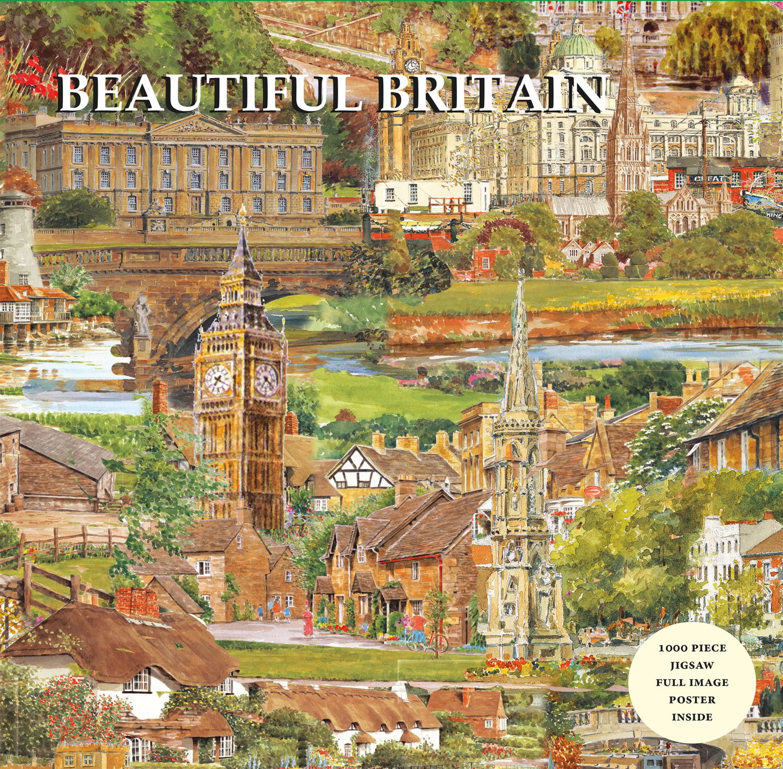 Image of Beautiful Britain by Phil & Glyn Martin 1000 Piece Jigsaw Puzzle