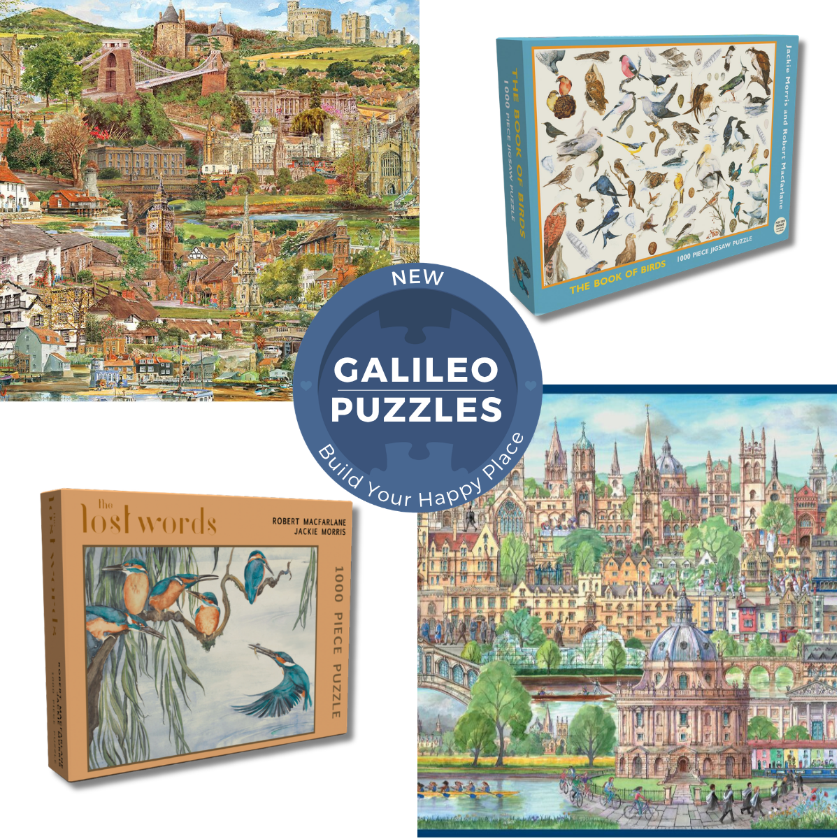 Galileo puzzles - Build your happy place