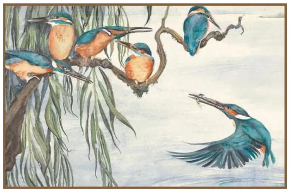Image of The Lost Words Kingfishers 1000 Piece Jigsaw Puzzle