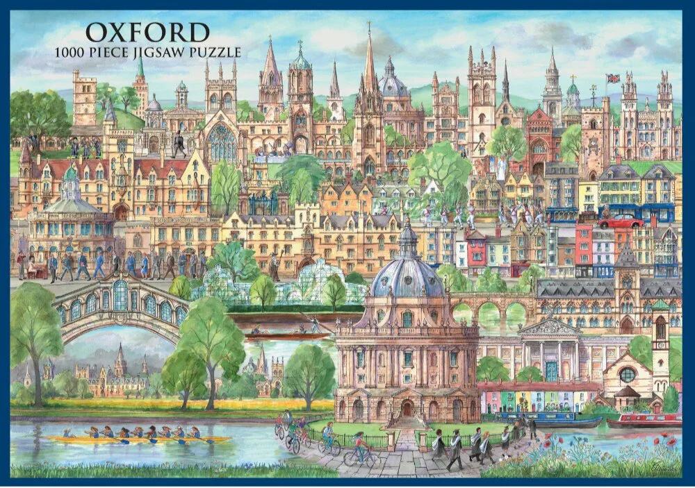 Image of Oxford by K.J.Lewis 1000 Piece Jigsaw Puzzle
