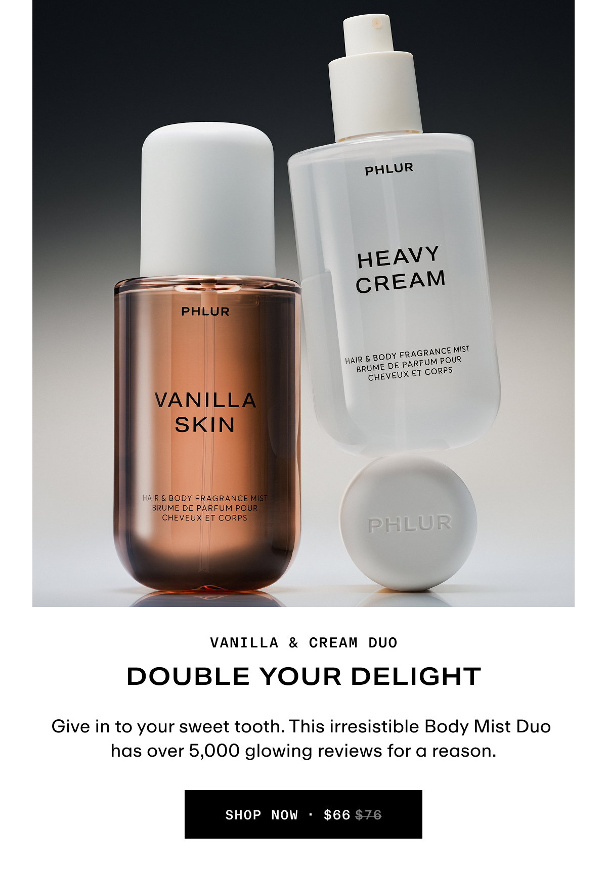 Hero - Vanilla and Cream Duo