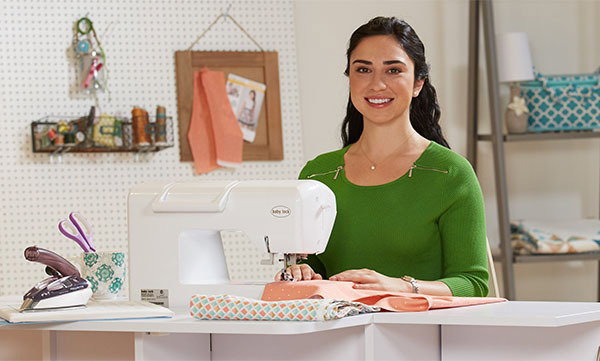 Women Sewing In BabyLock Machine