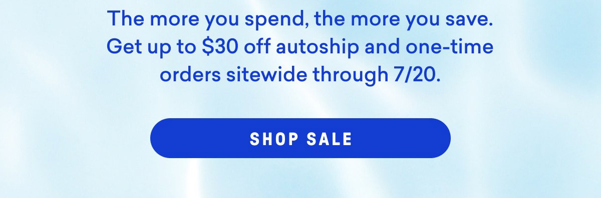 The Summer Sale is live! Save up to $30 for a limited time.