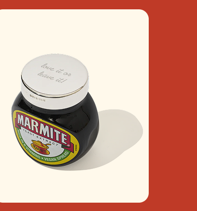Personalised Marmite Lid