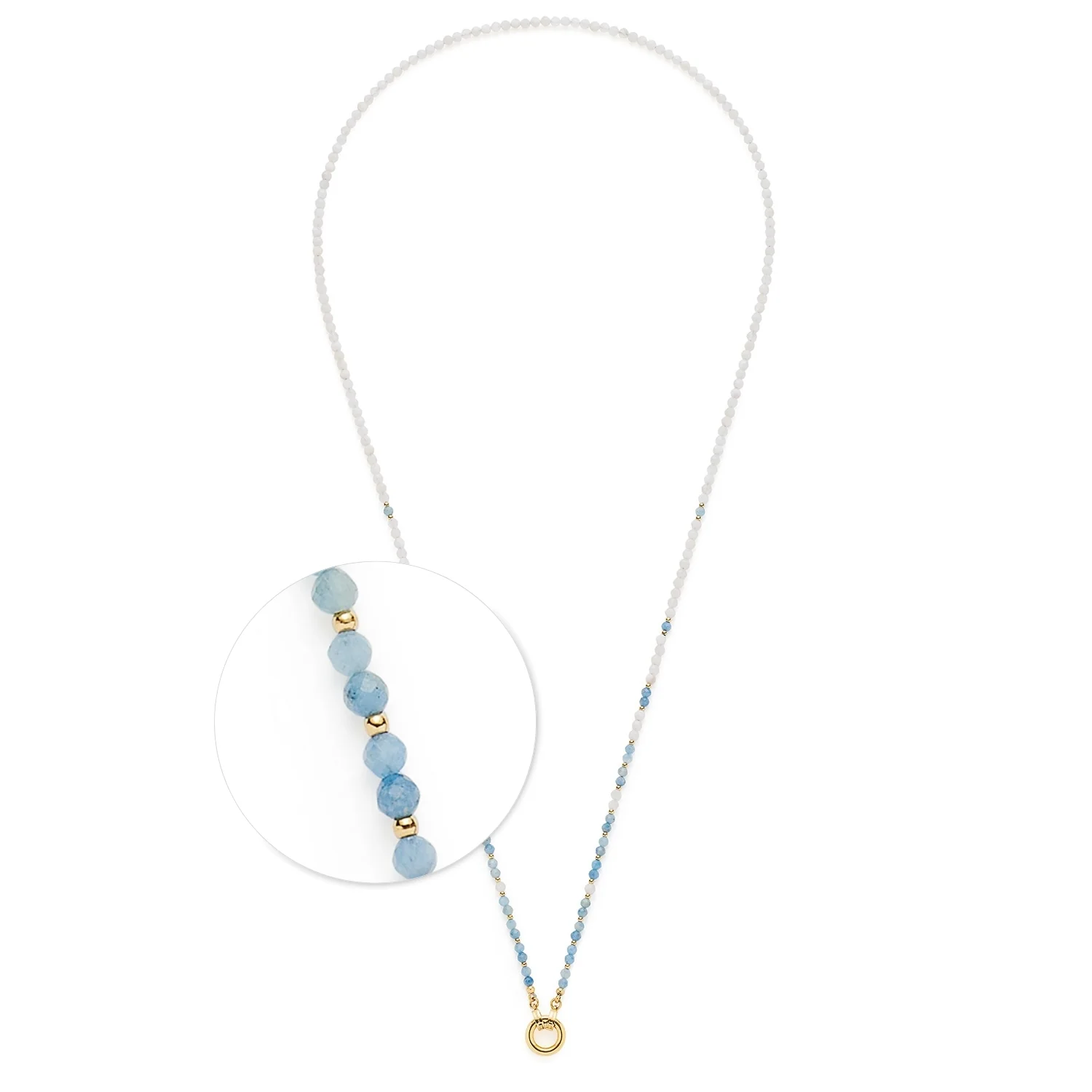 Image of Halskette BISCA 80 cm gold Clip & Mix
