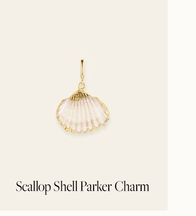 Scallop Shell Parker Charm
