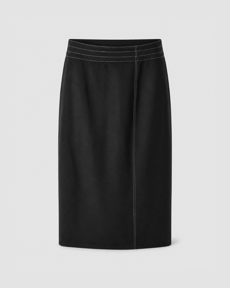 Max Mara Oceano black skirt at Century 21 NYC