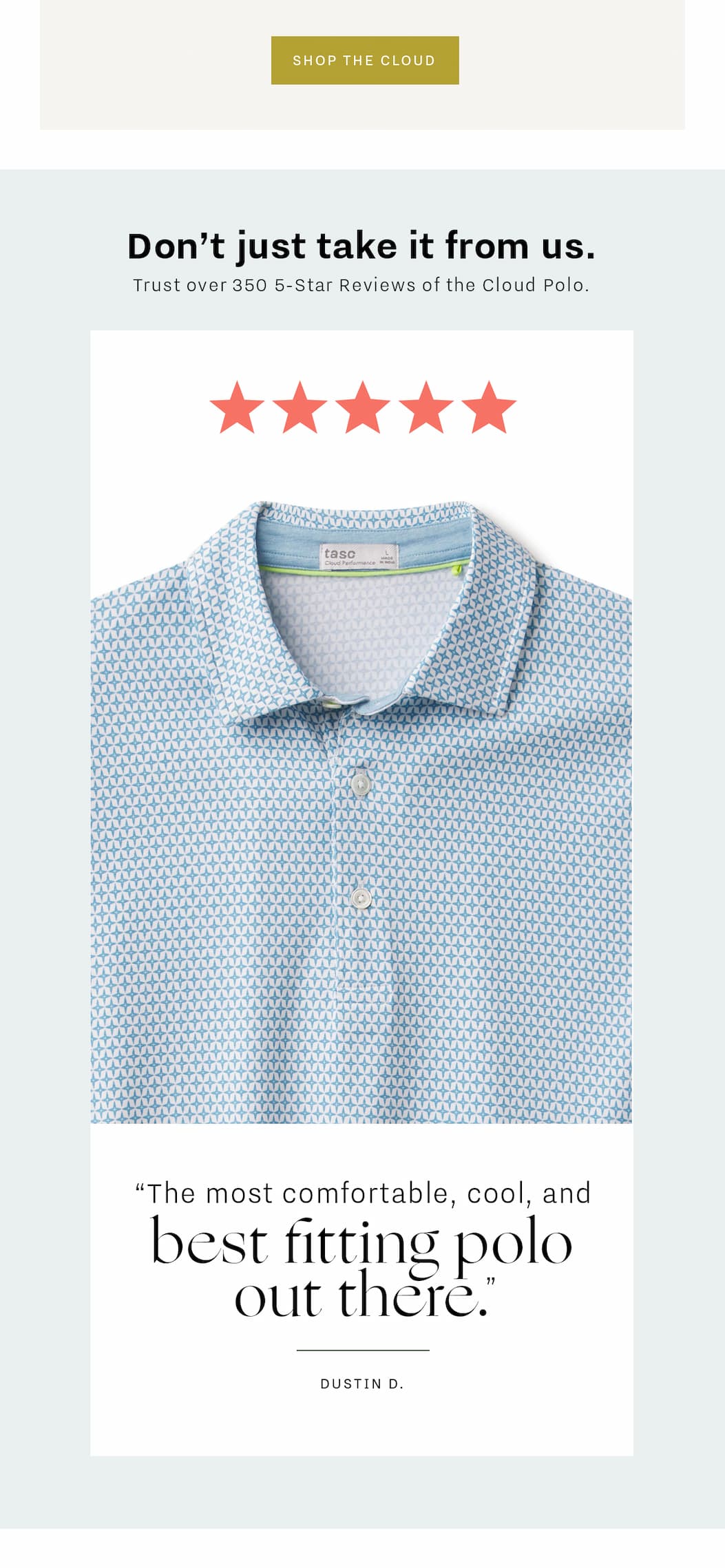 Shop the Cloud Polo