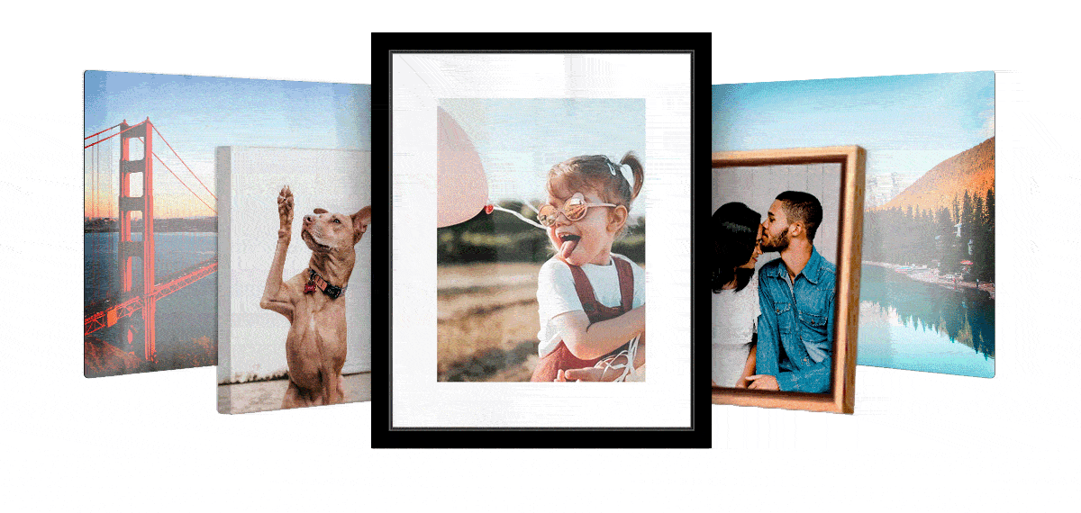 Get your photos printed on acrylic, metal, and more. Shop Now.