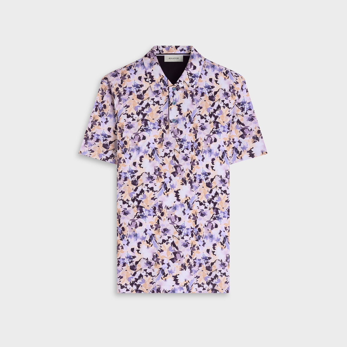 Hendrix Watercolor Floral Polo Shirt