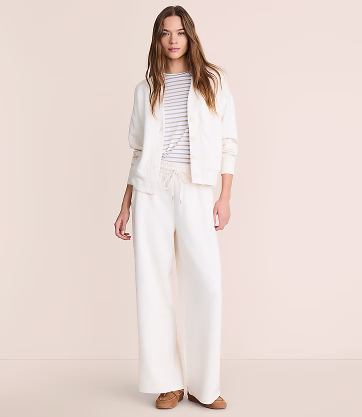 Lou & Grey Scubasoft Wide Leg Sweatpants