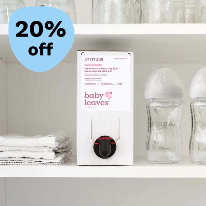 20% off Attitude cleaning and laundry refills