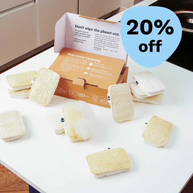 20% off Seep's plastic-free household essentials