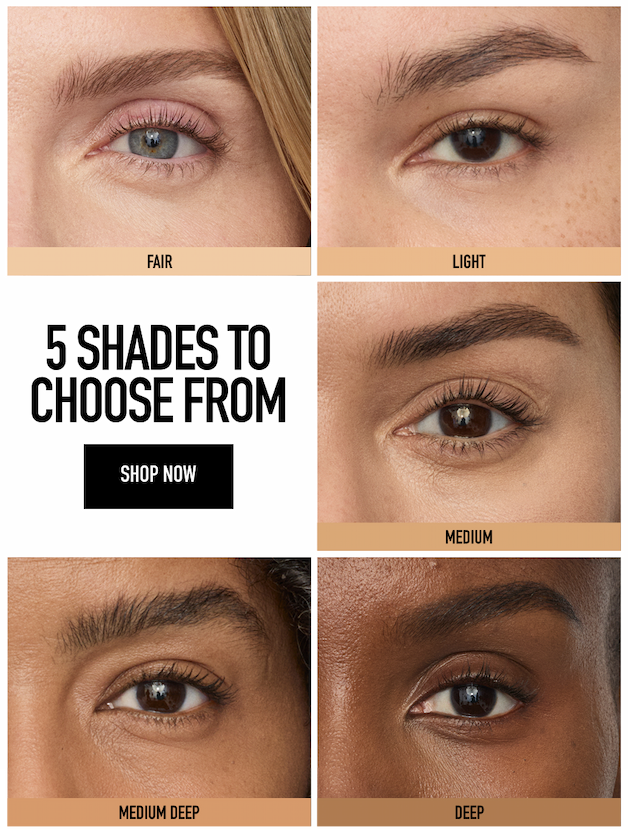 Complexion rescue 3-in-1 eye brightener shades