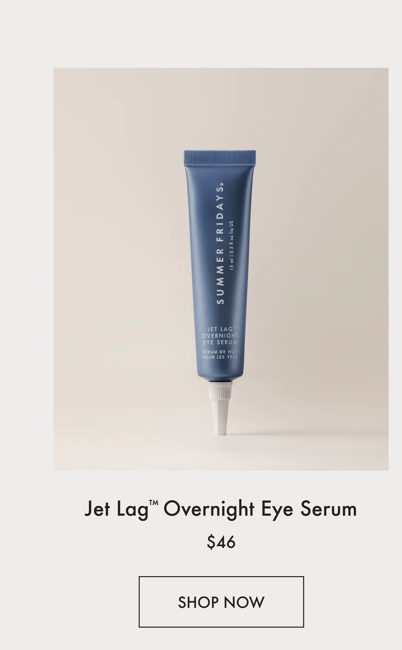 Jet Lag Overnight Eye Serum