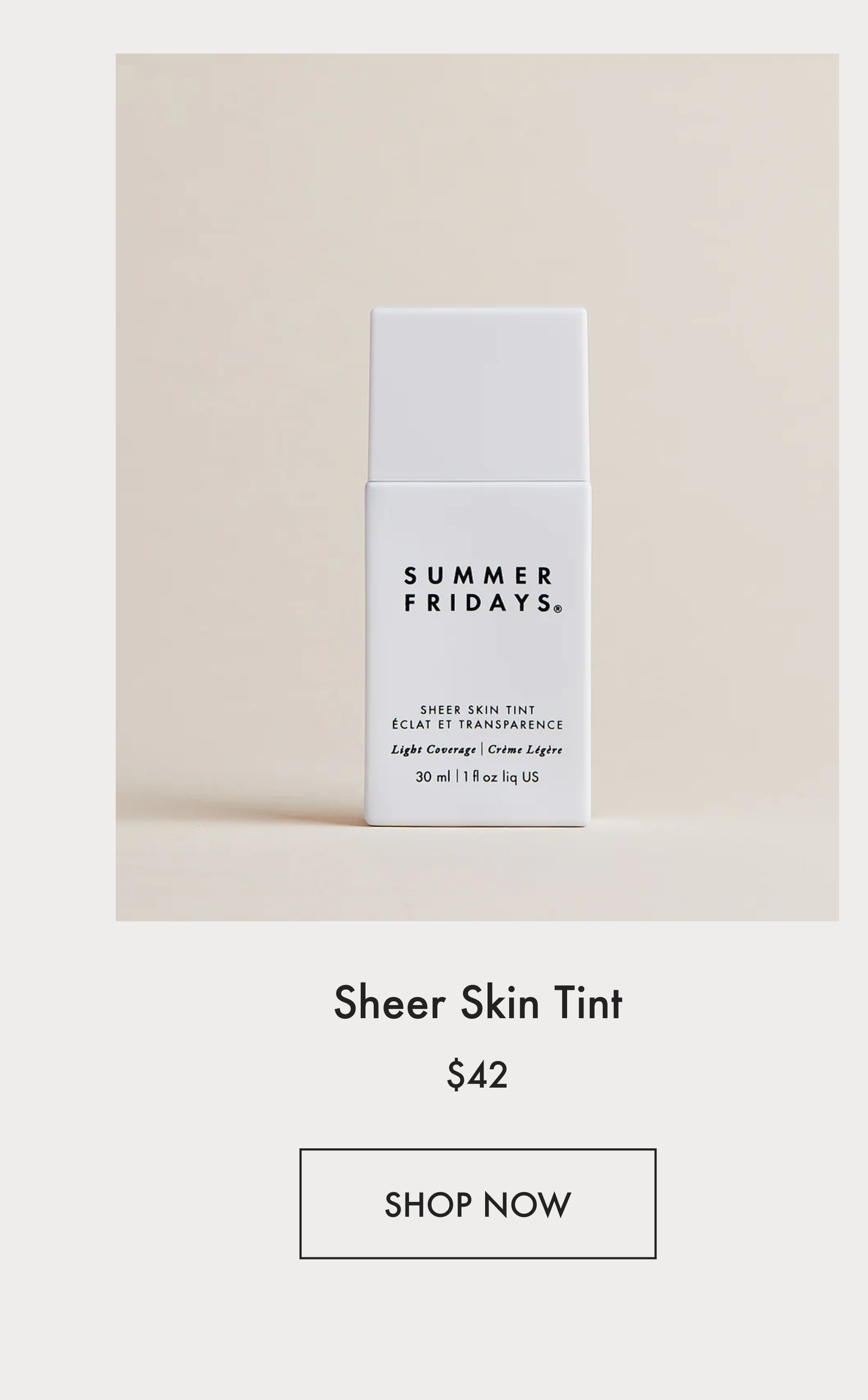 Sheer Skin Tint
