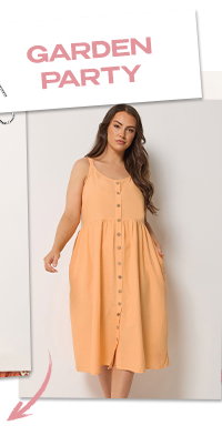 Robe d'été en lin orange