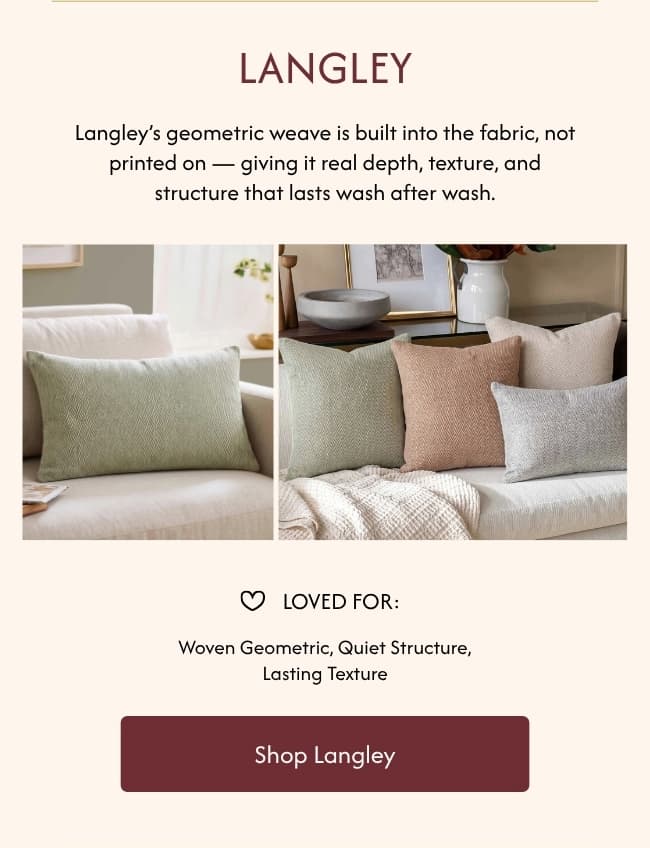 Curtarra Langley Pillow Cover