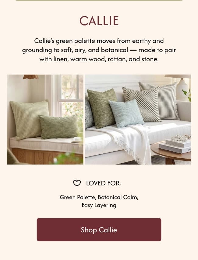 Curtarra Callie Pillow Cover