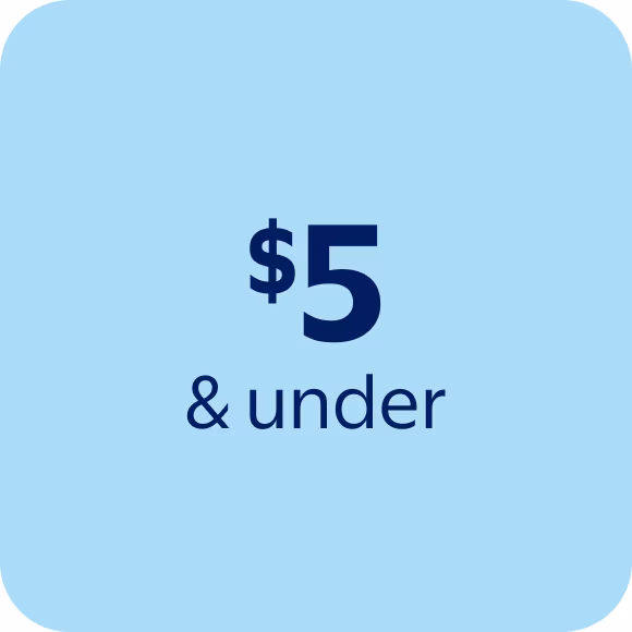 $5 & under