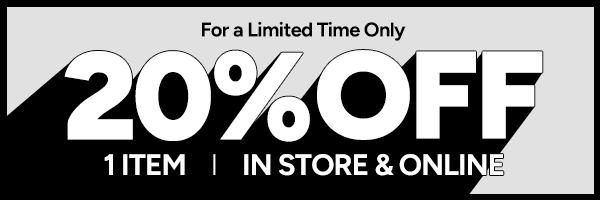 20% Off One
