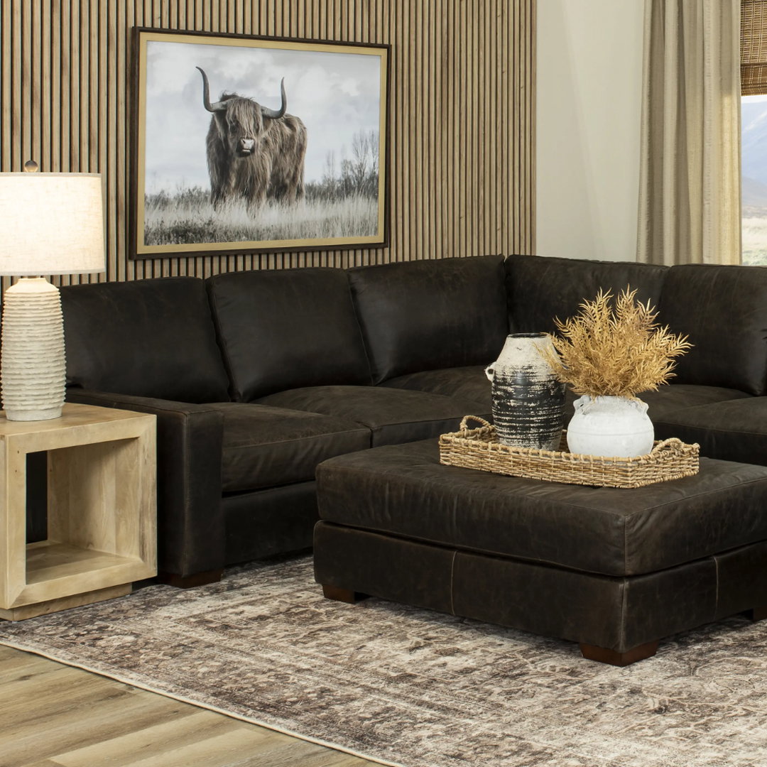 Dark Brown Sectional Block Image