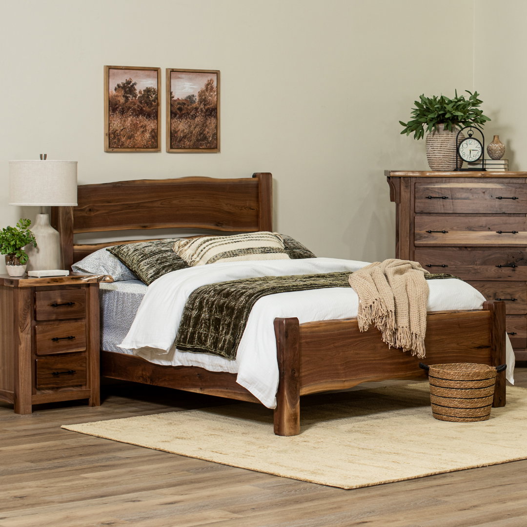 Live Edge Cabin Vibe Bedroom Set