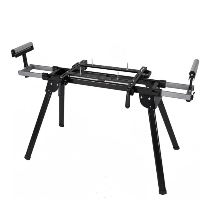 Image of 440Lbs Portable Miter Saw Stand, Folding Universal Saw Stand, 76-4/5'' Adjustable Stainless 