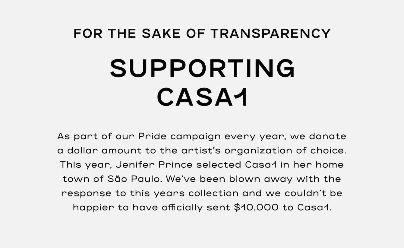 Net Proceeds in support of Casa1