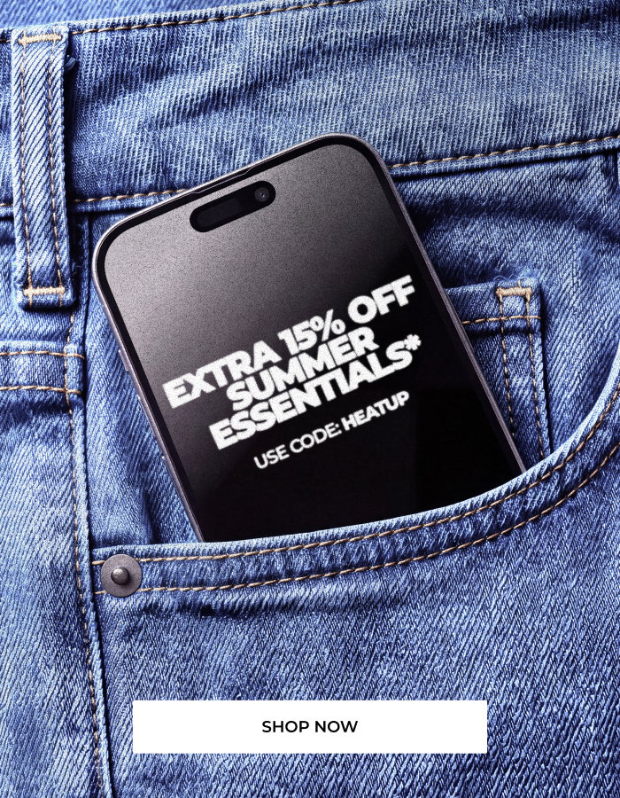EXTRA 15% OFF SUMMER ESSENTIALS USE CODE HEATUP
