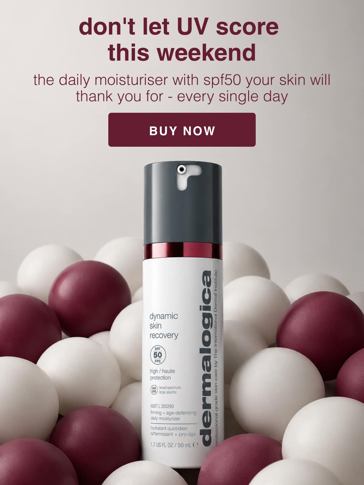 Dynamic Skin Recovery SPF50