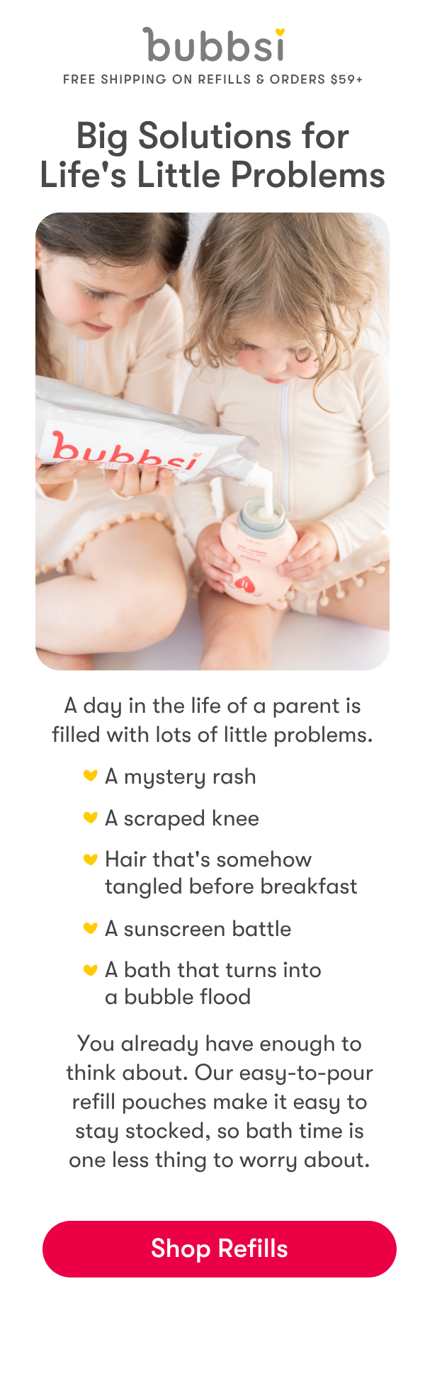 Big solutions for life's little problems