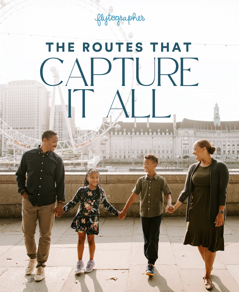 The most-loved Flytographer photo routes