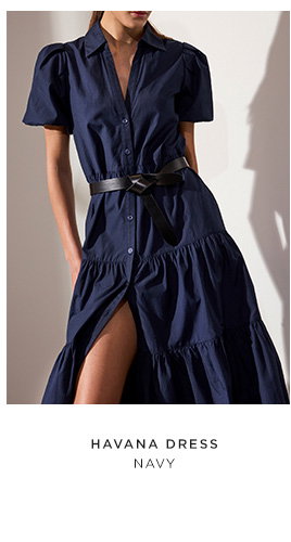 Havana Dress in Navy