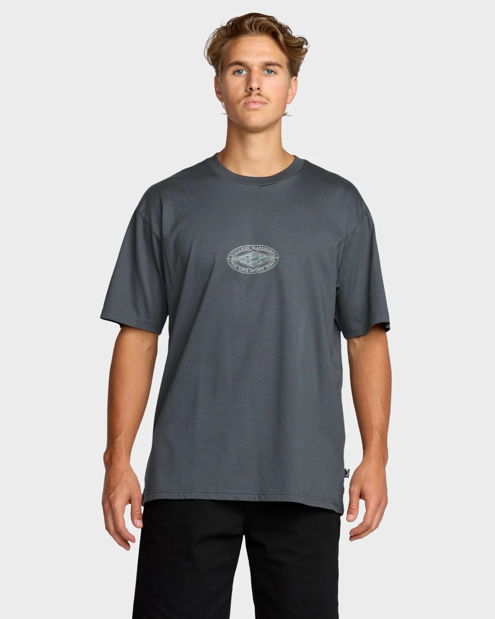 Mens Rotor Diamond Regular T-Shirt - MIDNIGHT BLUE / L