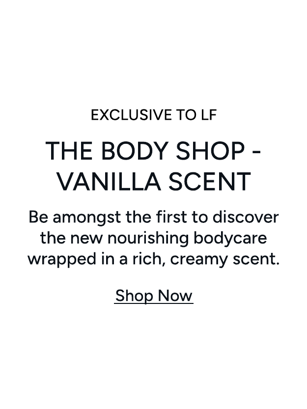 THE BODY SHOP VANILLA SCENT