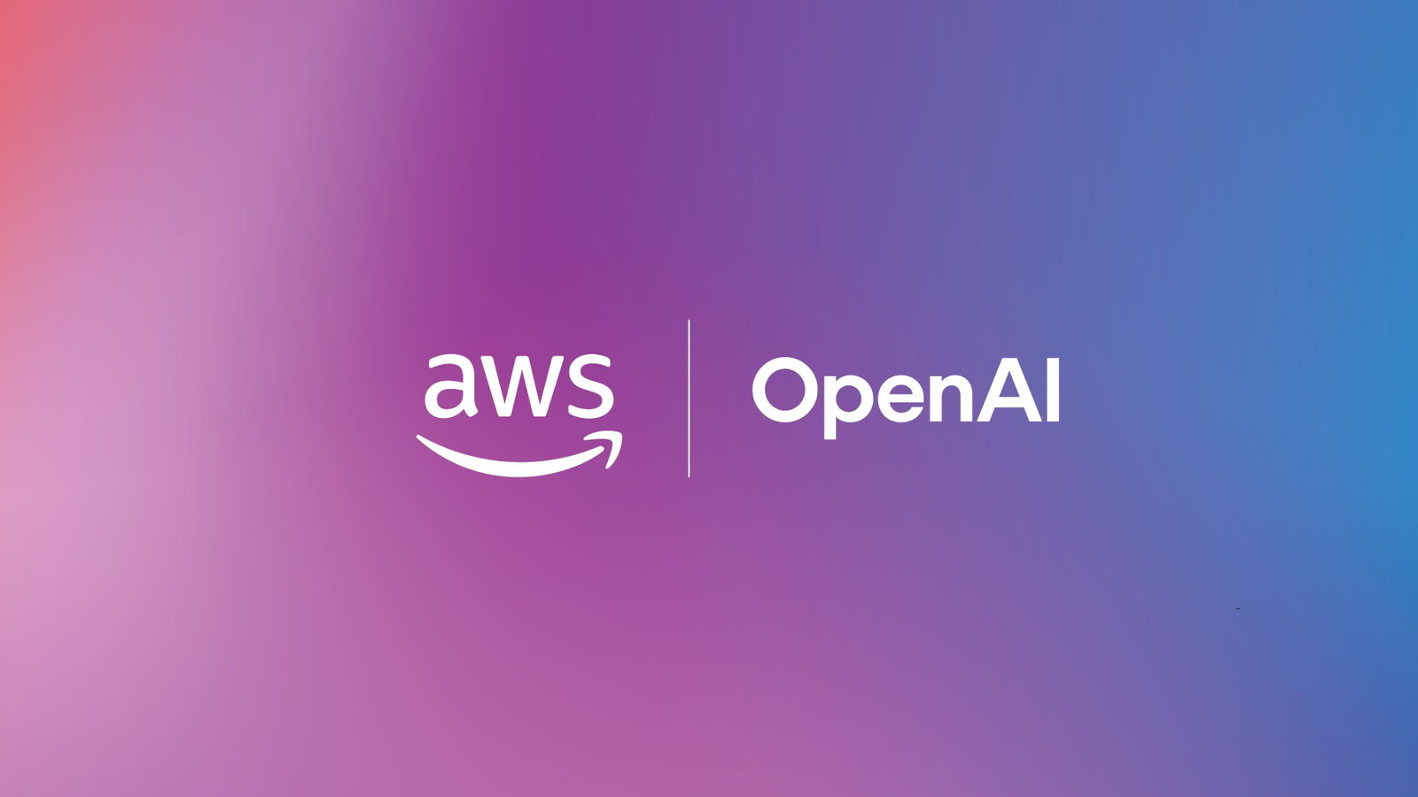 Image of AWS and OpenAI logos