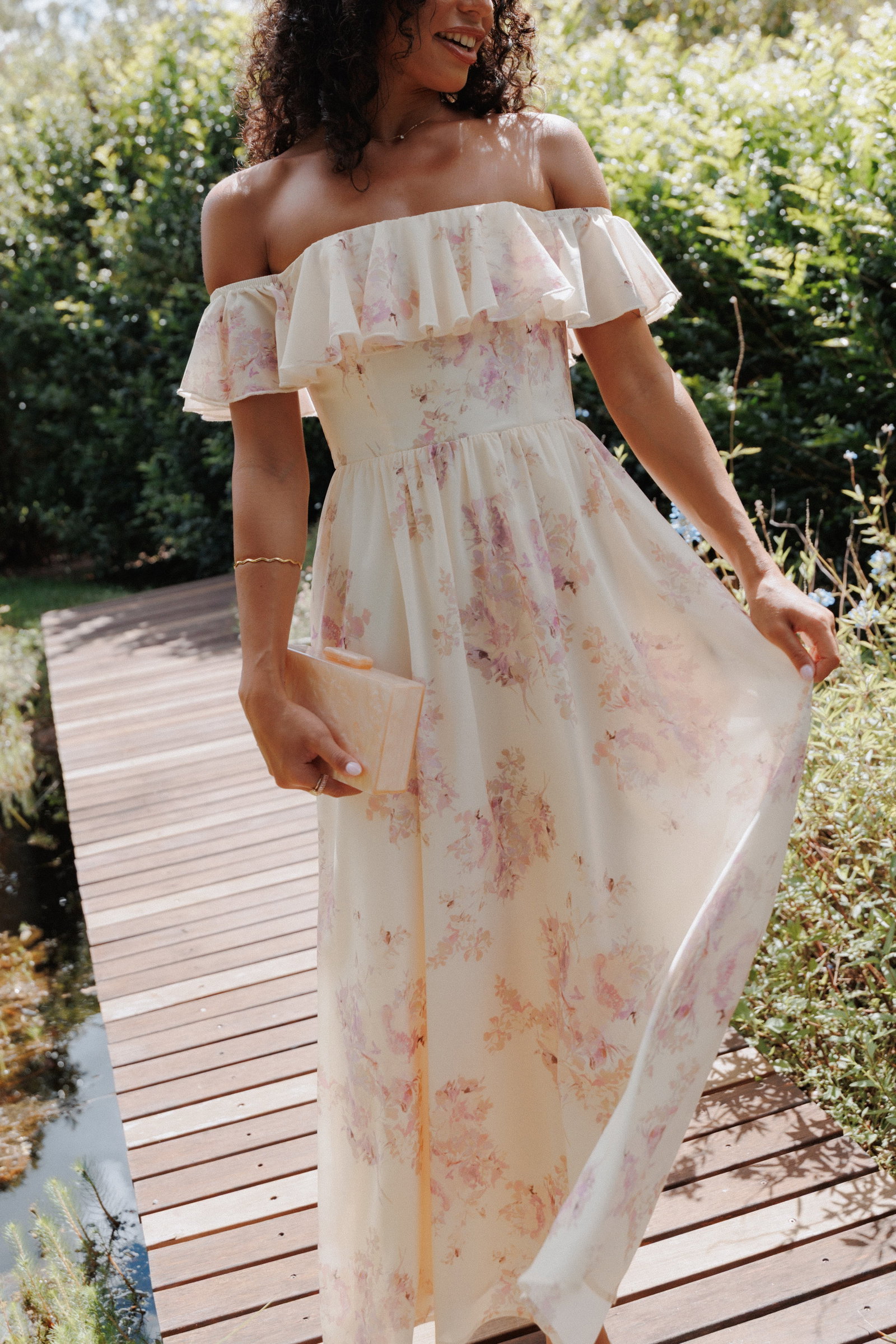 Image of Jemira Maxi Dress - Lavender Floral