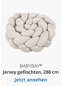 babybay® Jersey geflochten, 280 cm