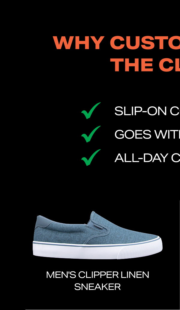 MEN'S CLIPPER LINEN SNEAKER