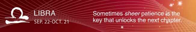 Sometimes sheer patience is the key that unlocks the next chapter.
