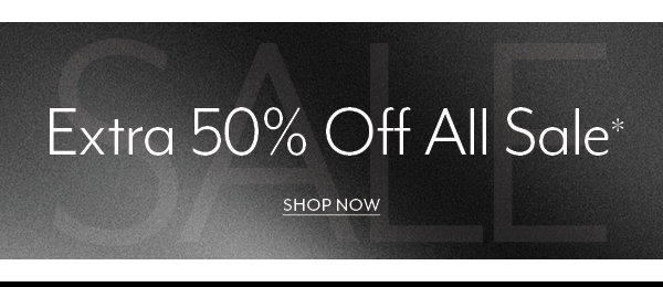Extra 50% Off All Clearance*