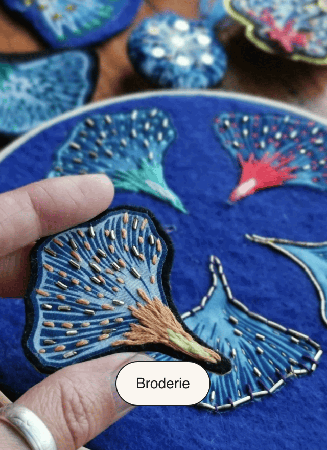 Nos ateliers broderie